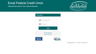 
                            5. Welcome! - Excel Federal Credit Union