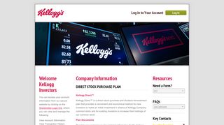 
                            7. Welcome Kellogg Investors - Broadridge Corporate Issuer Solutions, Inc