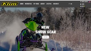 
                            2. Welcome | KLIM Snowmobile Motorcycle and Off-Road Gear