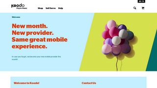 
                            7. Welcome | Koodo Mobile