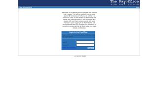 
                            2. Welcome!! Log in to The PayOffice