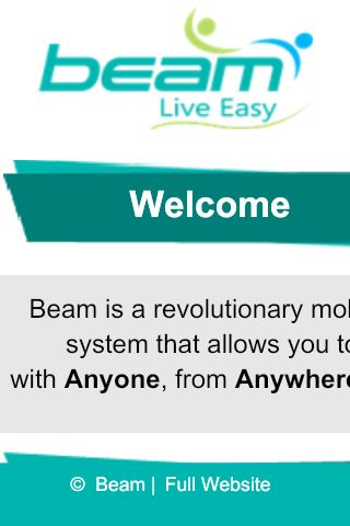 
                            11. Welcome Login | Beam