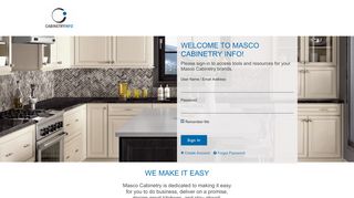 
                            8. Welcome - Masco Cabinetry Info