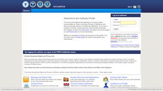 
                            6. Welcome - myPortal - student portal - Ross University