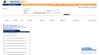 
                            2. Welcome - OC Employee Portal