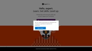 
                            10. Welcome Page-ExpertZone