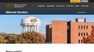
                            9. Welcome Shockers - Wichita State University