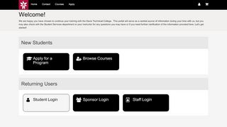 
                            5. Welcome! - Student Portal