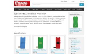 
                            5. Welcome to A1 Personal Protection - A1 Personal Protection