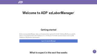 
                            8. Welcome to ADP ® ezLaborManager - sbshrs.adpinfo.com