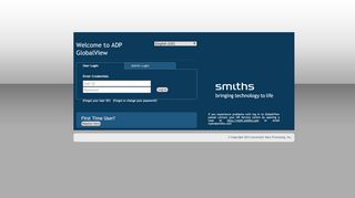 
                            6. Welcome to ADP GlobalView - ssoportal.globalview.adp.com