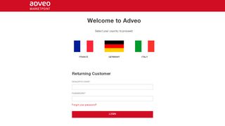 
                            5. Welcome to Adveo - Adveo Italia Sito