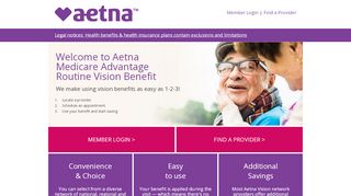 
                            6. Welcome to Aetna - aetnamedicarevision.com