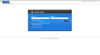 
                            6. Welcome to AFM Local 802 :: Login Page