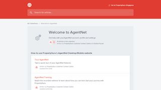 
                            9. Welcome to AgentNet | PropertyGuru Singapore Help Center