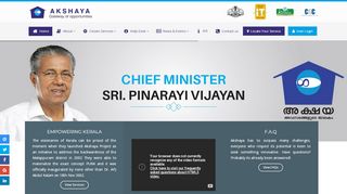 
                            1. Welcome to Akshaya Web Portal - Gateway of Opportunities