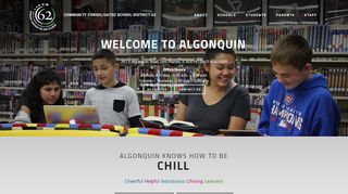 
                            4. Welcome to Algonquin – Des Plaines School District 62 - Cook County ...