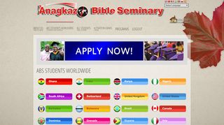 
                            4. Welcome to Anagkazo Bible Seminary