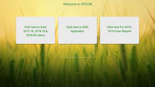 
                            1. Welcome to APCOB