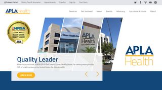 
                            1. Welcome to APLA Health