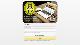 
                            11. Welcome to ARIS Parent Portal - Technological …