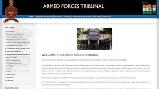 
                            7. WELCOME TO ARMED FORCES TRIBUNAL