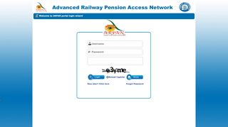 
                            1. Welcome to ARPAN portal login wizard - arpan.railnet.gov.in