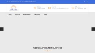 
                            6. Welcome to Asha Kiran Business