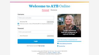 
                            7. Welcome to ATB Online