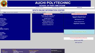 
                            3. Welcome to Auchi Poly Portal