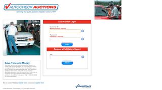 
                            9. Welcome to AutoCheck Auctions Online