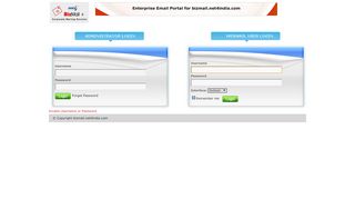 
                            2. Welcome to bizmail+ - Login - Net4India