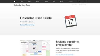 
                            5. Welcome to Calendar on Mac - Apple Support