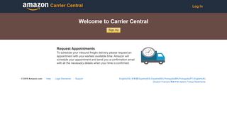 
                            2. Welcome to Carrier Central - Amazon.com