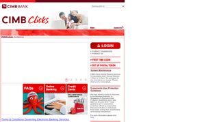 
                            8. Welcome to CIMB Internet Banking