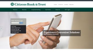 
                            10. Welcome to Citizens Bank & Trust Company