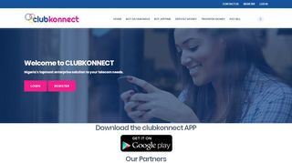 
                            7. Welcome to CLUBKONNECT