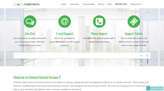 
                            6. Welcome to Content Central (CCv7) Document ... - Learn – Ademero