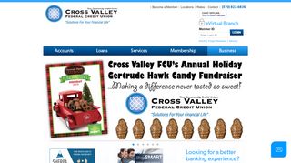 
                            5. Welcome to Cross Valley Federal Credit Union!