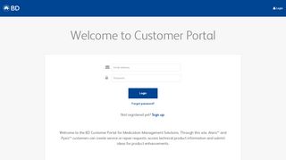 
                            10. Welcome to Customer Portal - CareFusion