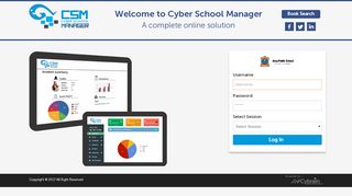 
                            5. Welcome to Cyber School Manager