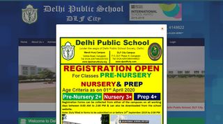 
                            1. Welcome to Delhi Public School, DLF City