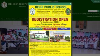 
                            3. Welcome to Delhi Public School