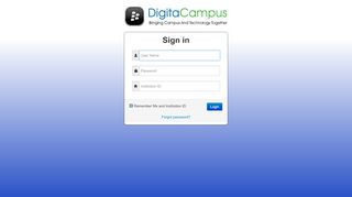 
                            3. Welcome to DigitaCampus