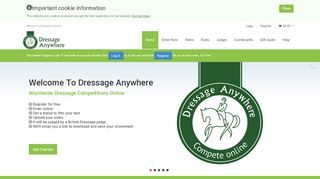 
                            7. Welcome to Dressage Anywhere