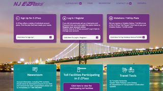 
                            7. Welcome to E-ZPass