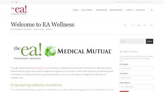 
                            8. Welcome to EA Wellness | The Employers Association