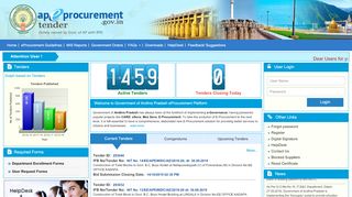 
                            1. Welcome to eProcurement - Tender Management System - Govt ...