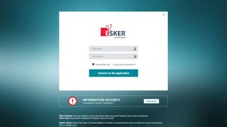 
                            8. Welcome to Esker on Demand