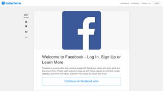 
                            9. Welcome to Facebook - Log In, Sign Up or Learn More - Locker Dome